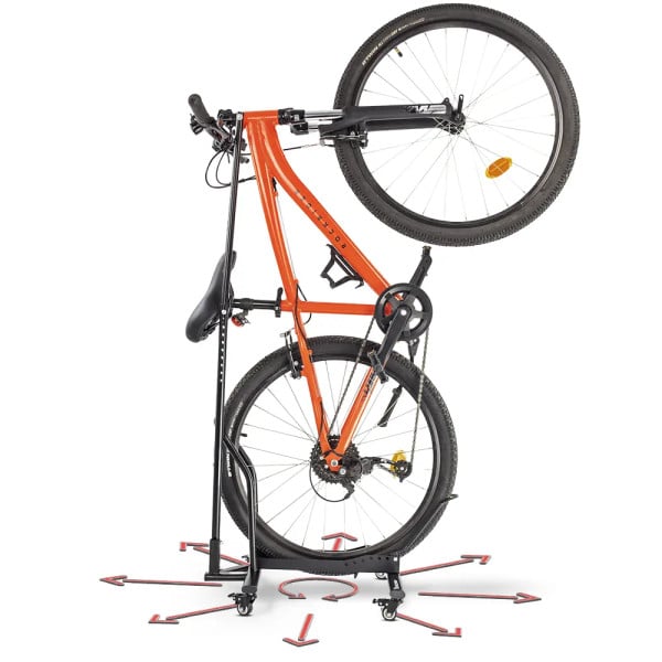 Fahrradständer mit Rädern